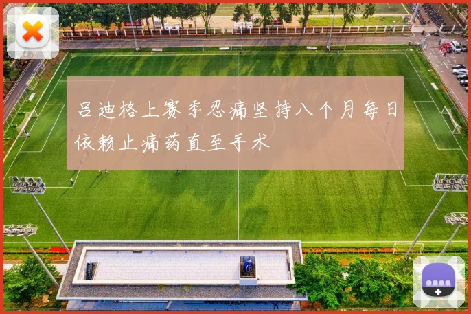 吕迪格上赛季忍痛坚持八个月每日依赖止痛药直至手术